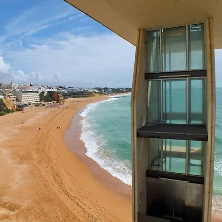 Bright With Sea View In - 62 M², Pool Daire Albufeira